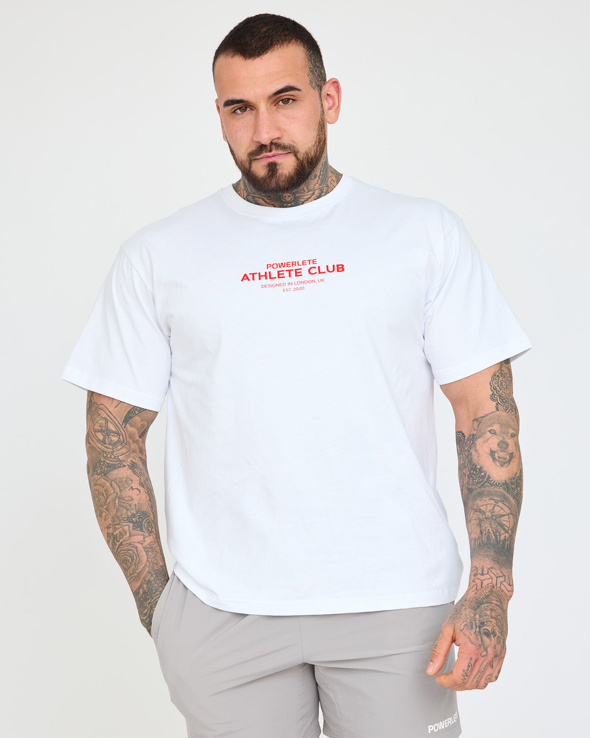 Athlete Club T-Shirt in Übergröße