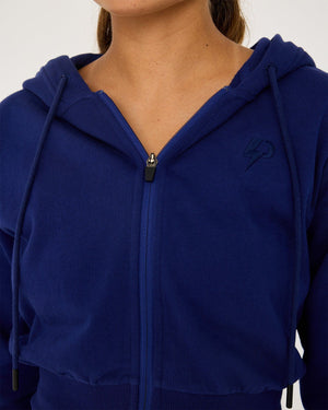 Core Klassieke Cropped Zip Hoodie