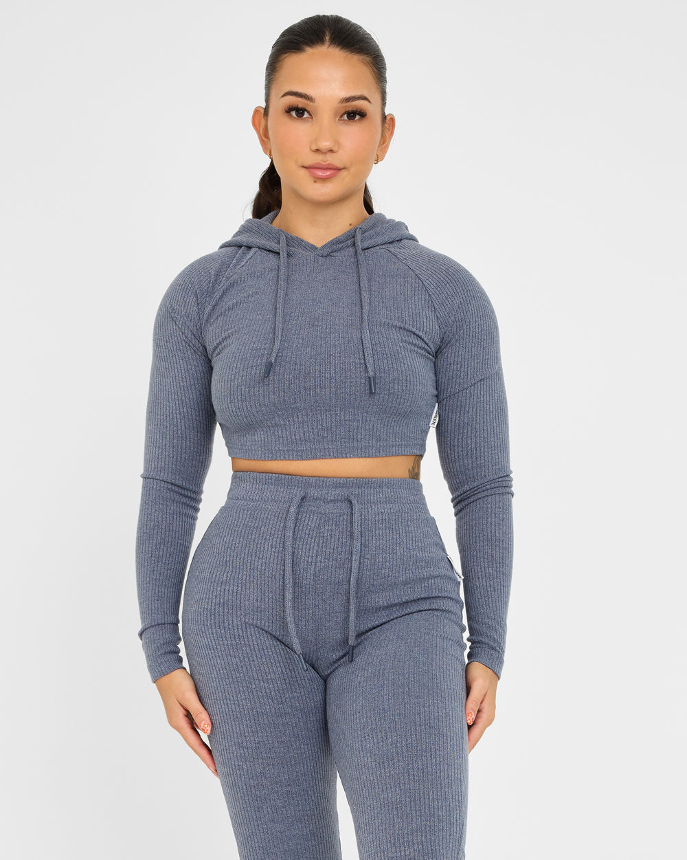 Lounge Cropped Hoodie