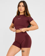 Evolve Nahtloses SS Crop Top