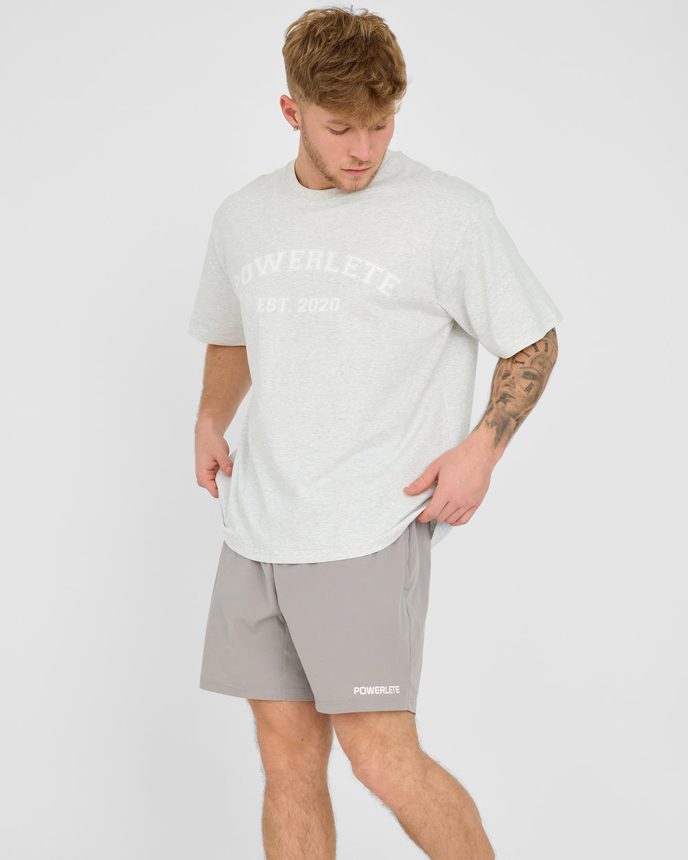 Varsity T-shirt i overstørrelse