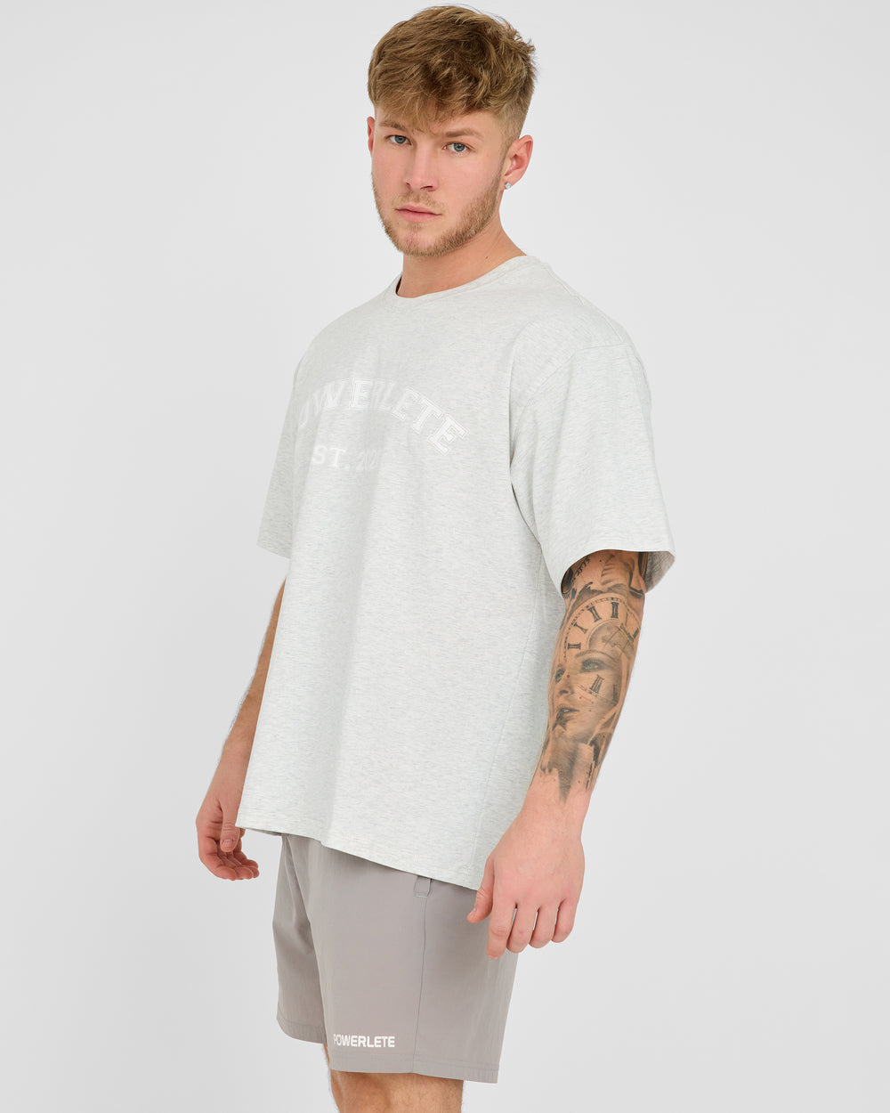 Varsity T-shirt i overstørrelse