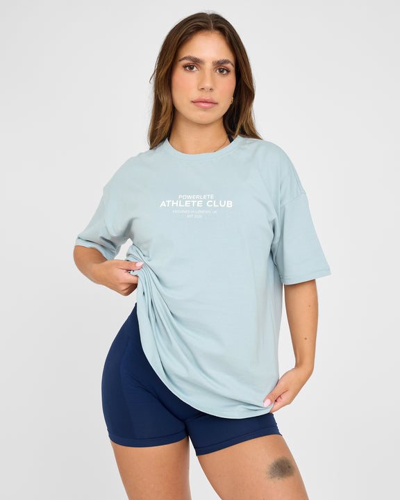 Übergroßes Athlete Club-T-Shirt